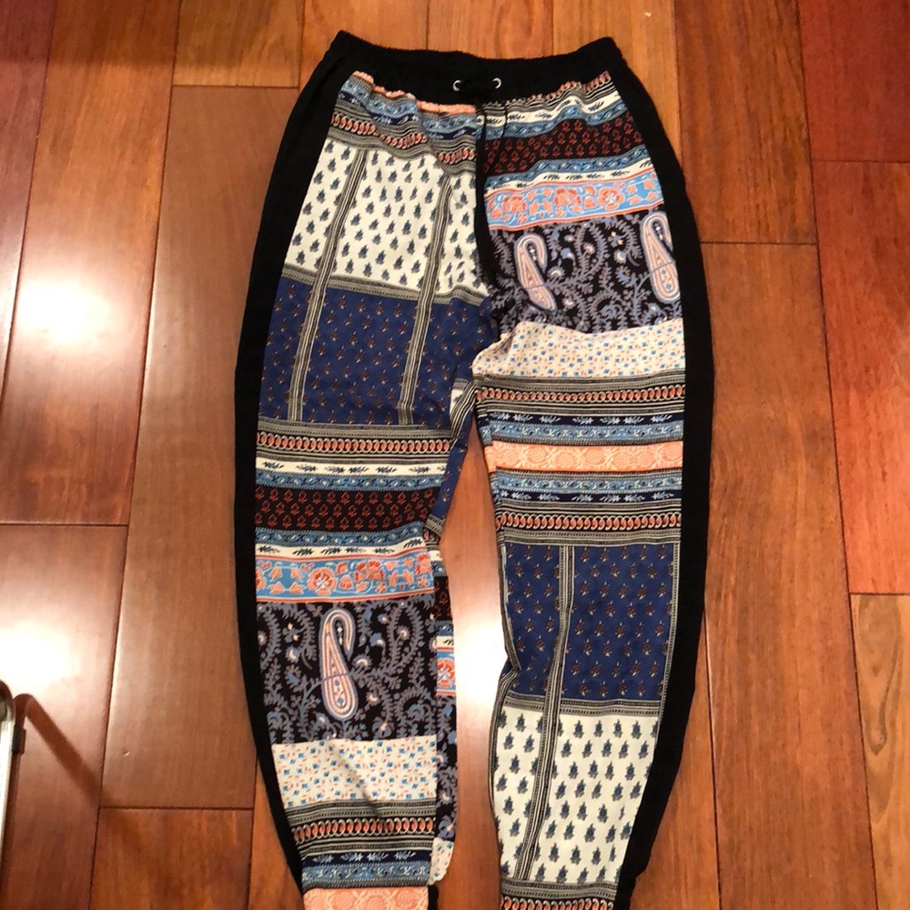 Topshop Printed Pants